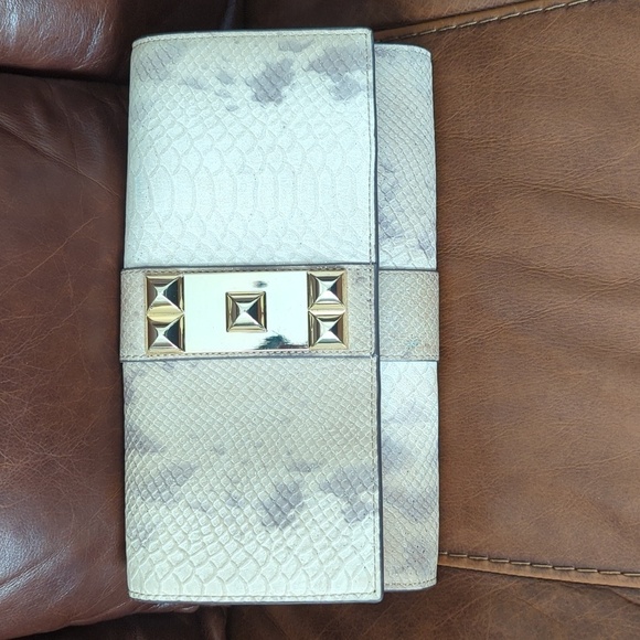 Vince Camuto Leather Clutch - Picture 5 of 11